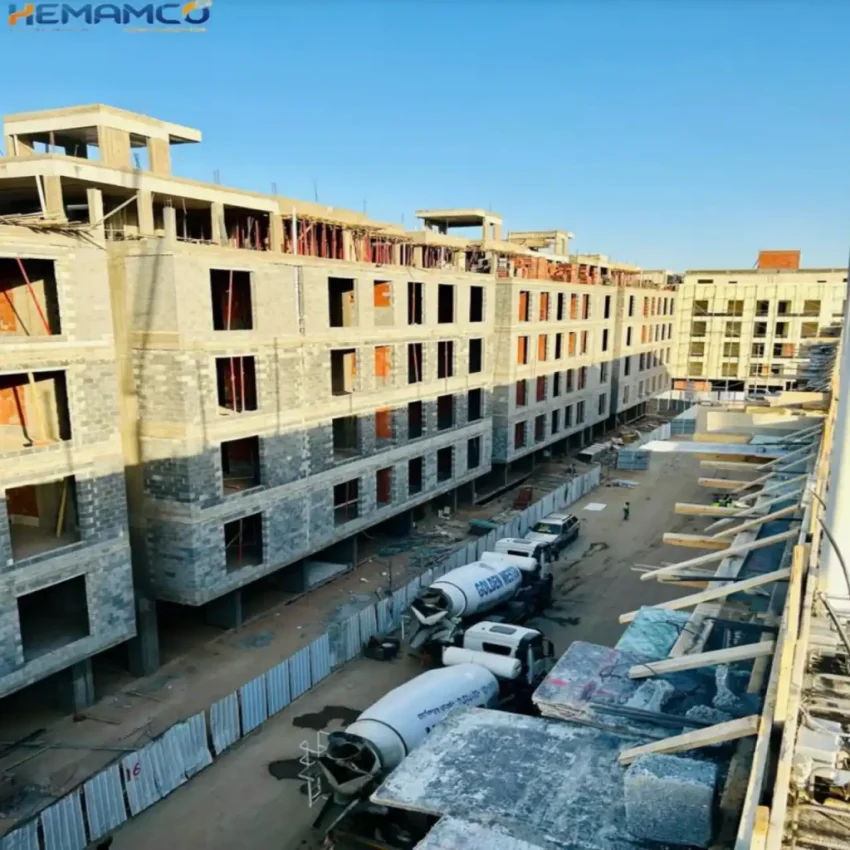 مشروع 36 عمارة سكنية من تنفيذ همم العروبة للمقاولات