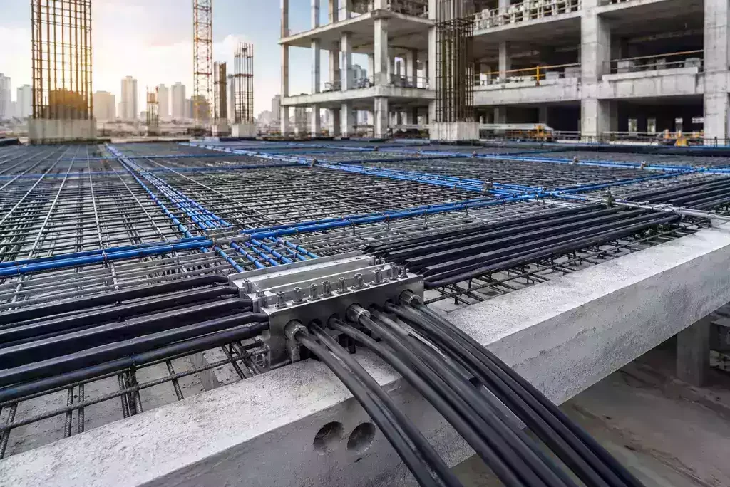 Post-tensioned concrete systems