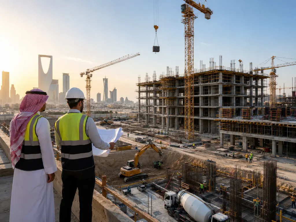 تنفيذ المشاريع الإنشائية