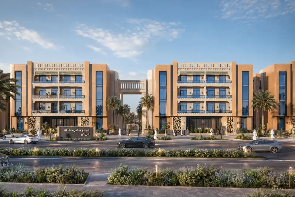مشروع صفا 78 السكني على مساحة 26000 متر مربع