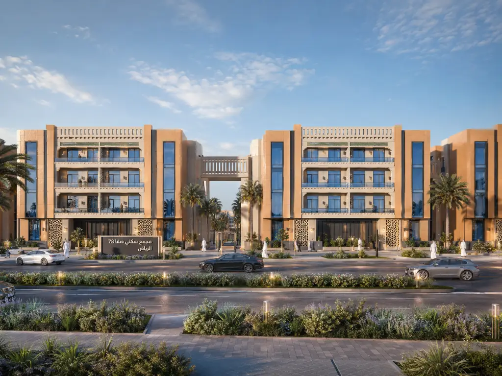 مشروع صفا 78 السكني على مساحة 26000 متر مربع