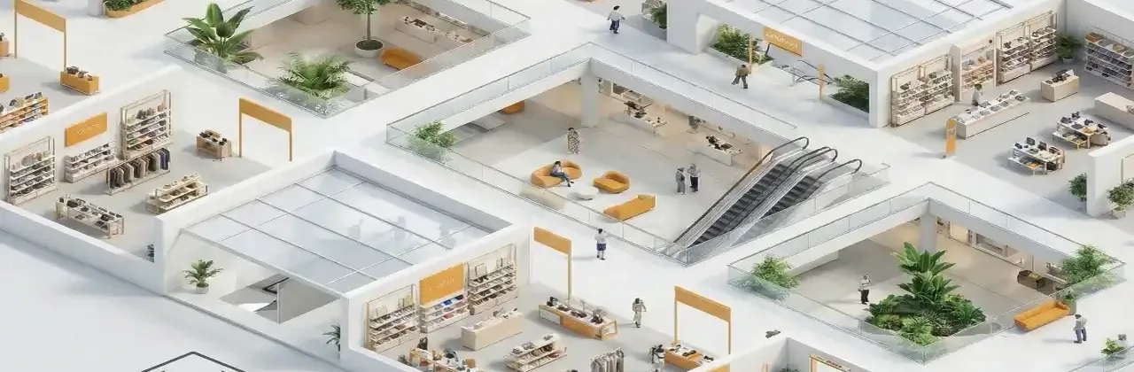 تصميم المولات التجارية