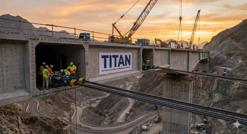 حلول هندسية باستخدام تقنية البوست تنشن