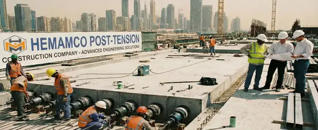 شركة مقاولات بوست تنشن