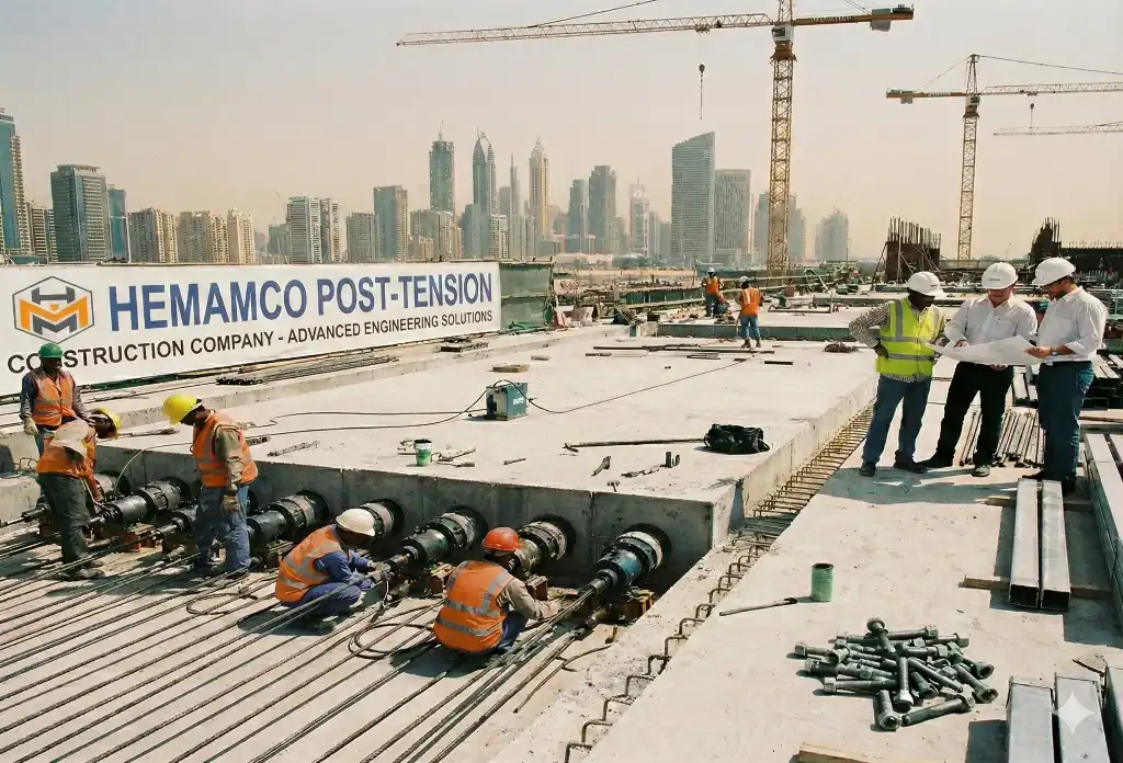 شركة مقاولات بوست تنشن