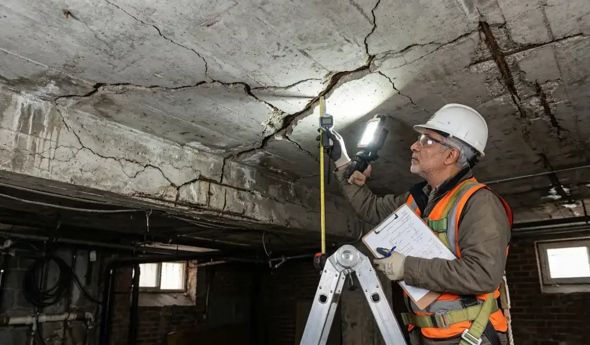  تأثير أخطاء تنفيذ Post Tension على سلامة المبنى ومعالجة التصدعات