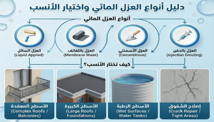 العزل المائي والحراري في المباني | ودوره في توفير الطاقة