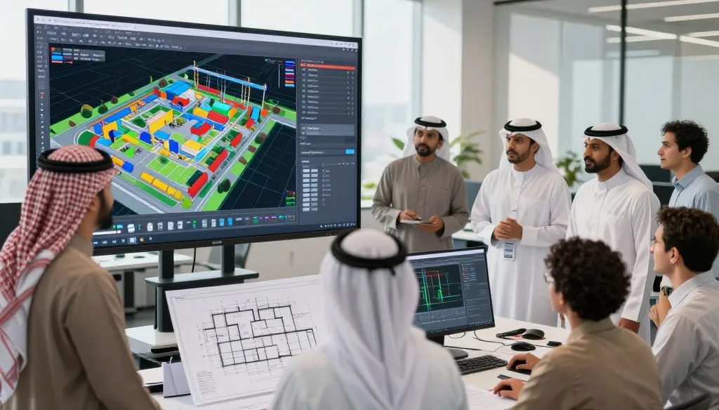 استخدام أنظمة الـ BIM في إدارة مشاريع المقاولات