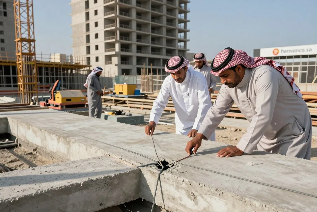 أخطاء تنفيذ Post Tension