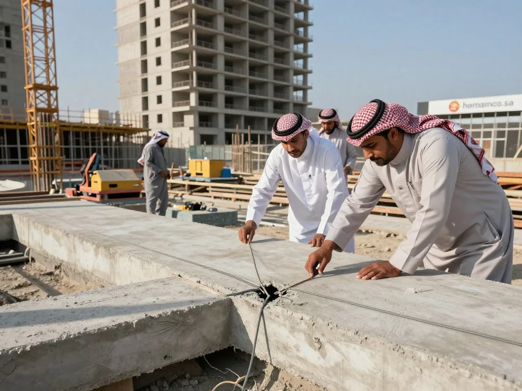 أخطاء تنفيذ Post Tension