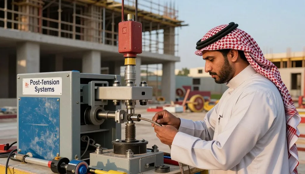 صيانة أنظمة البوست تنشن وأهميتها لعمر المبنى