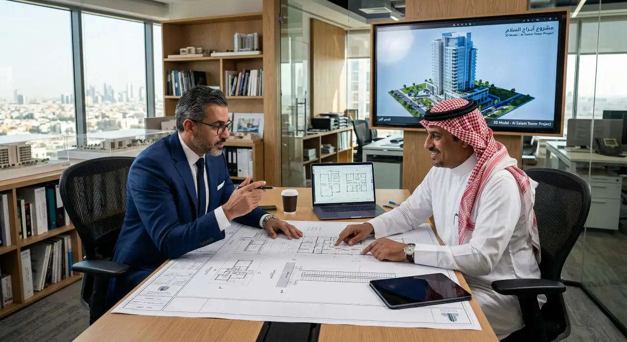 التخطيط الهندسي استخراج رخص البناء في السعودية