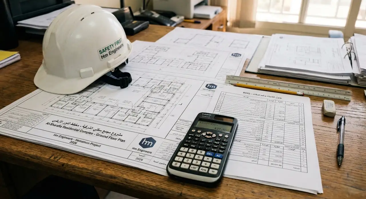  طريقة حساب كميات وتسعير التشطيبات الداخلية للمشاريع