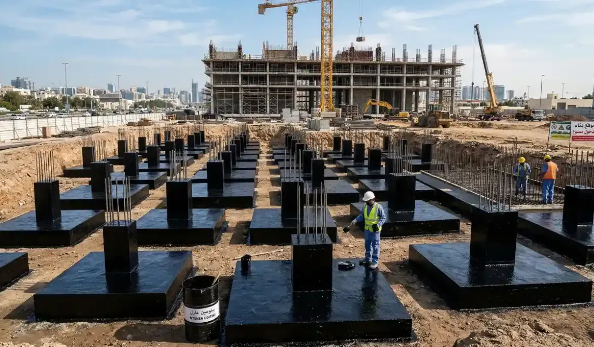 أعمال عزل الأساسات