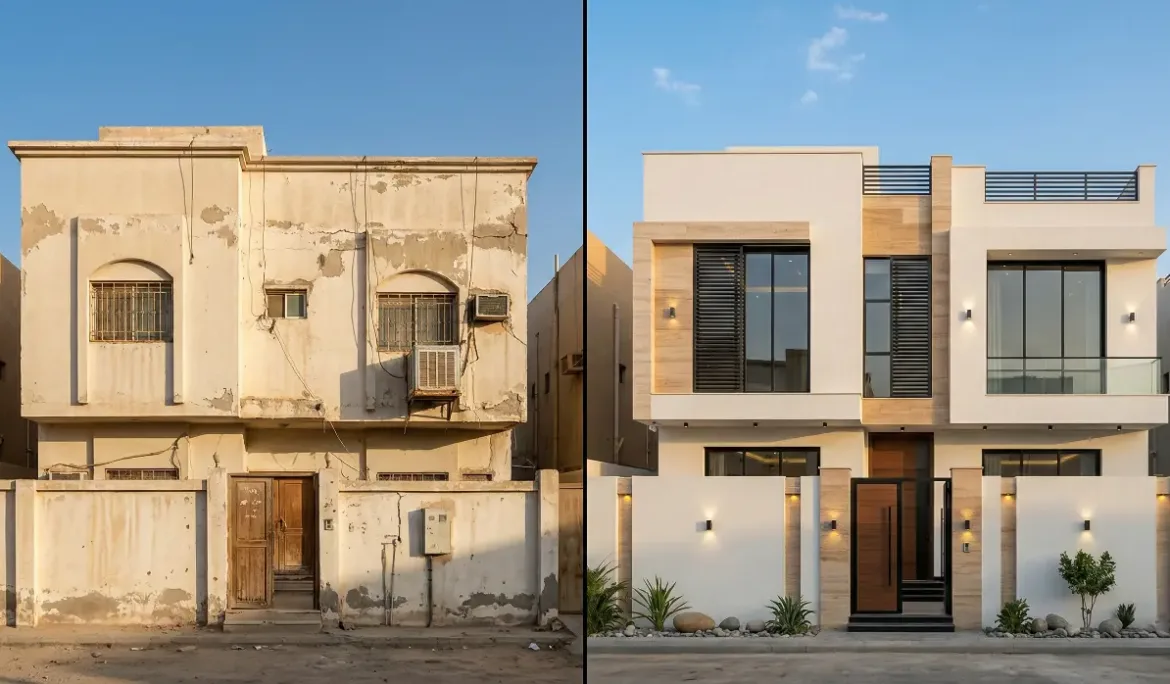 ترميم المباني القديمة بالسعودية