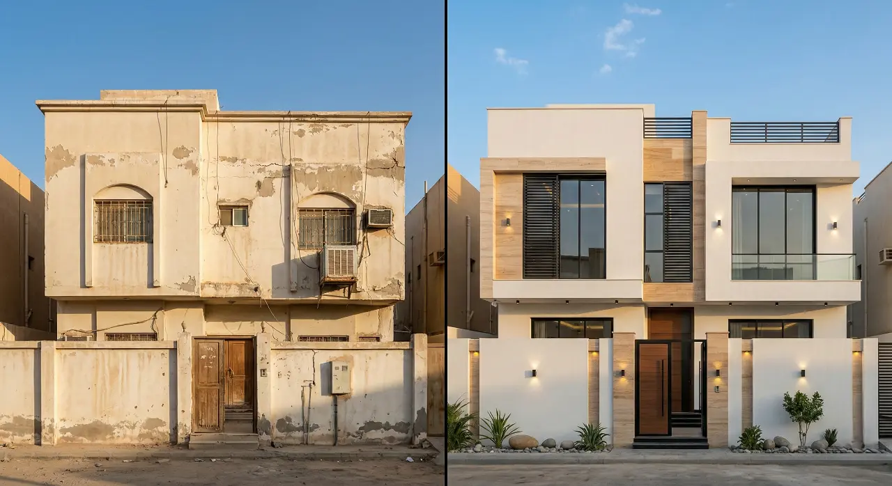 ترميم وتجديد المباني في السعودية