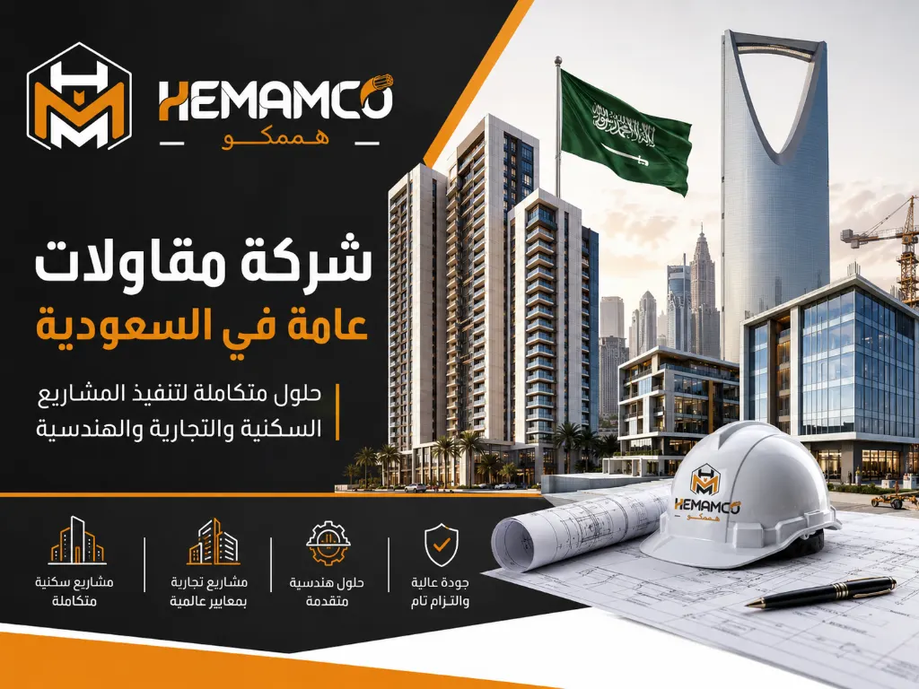 شركة مقاولات عامة في السعودية