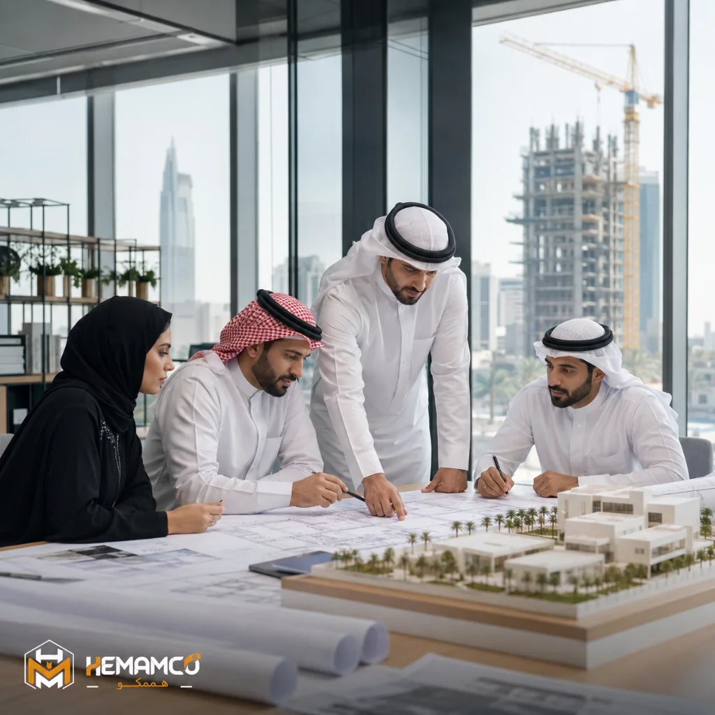 الهندسة القيمية في مشاريع البناء من خلال مراجعة المخططات والحلول الفنية