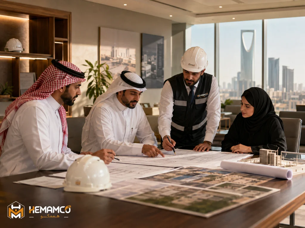 كيف تختار شركة مقاولات في السعودية لتنفيذ مشروعك؟ 4 اختيار شركة مقاولات في السعودية لتنفيذ مشروع إنشائي